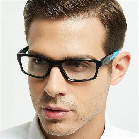 wide prescription men's oversize glasses.